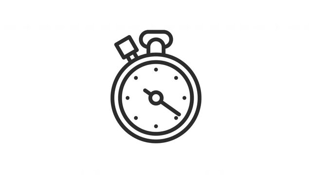 stopwatch icon animation