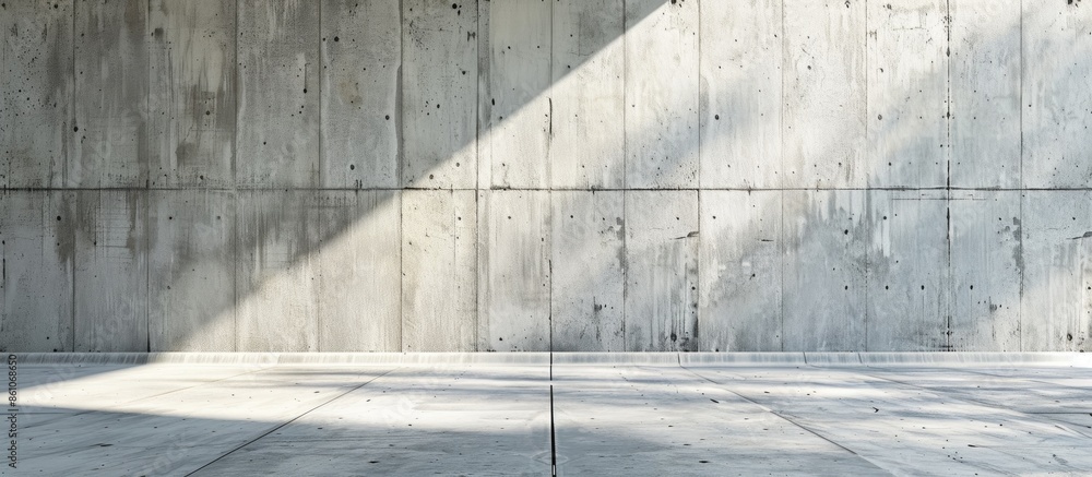 Poster Loft-style concrete wall. with copy space image. Place for adding text or design