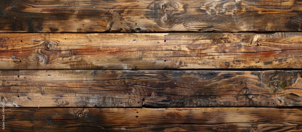 Aufkleber Natural Wood Table Textures For text and background. with copy space image. Place for adding text or design