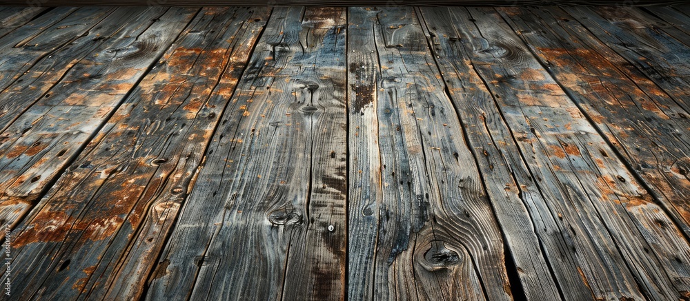 Aufkleber texture of the old plank floor. with copy space image. Place for adding text or design
