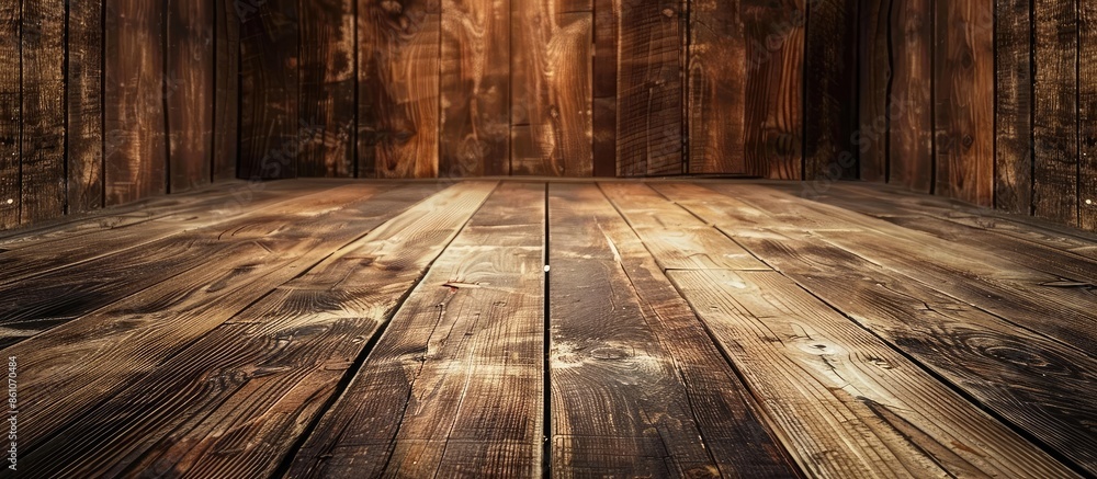 Aufkleber background wallpaper wooden floor wood. with copy space image. place for adding text or design