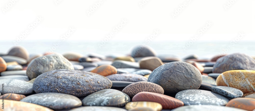 Aufkleber Building stones design setting use. with copy space image. Place for adding text or design