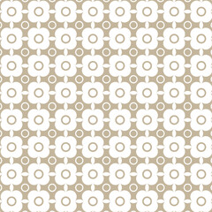 Golden abstract decorative seamless pattern background