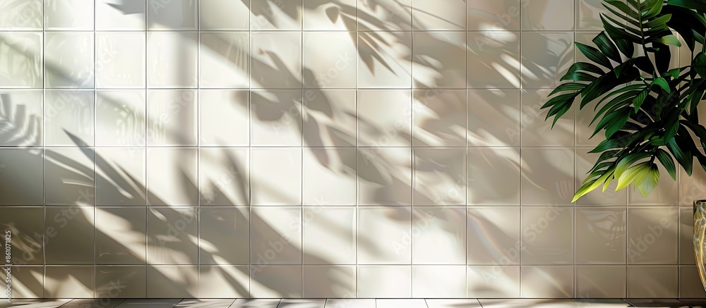 Poster Ceramic Tiles. with copy space image. Place for adding text or design