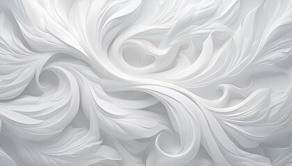 Obraz premium white silk fabric