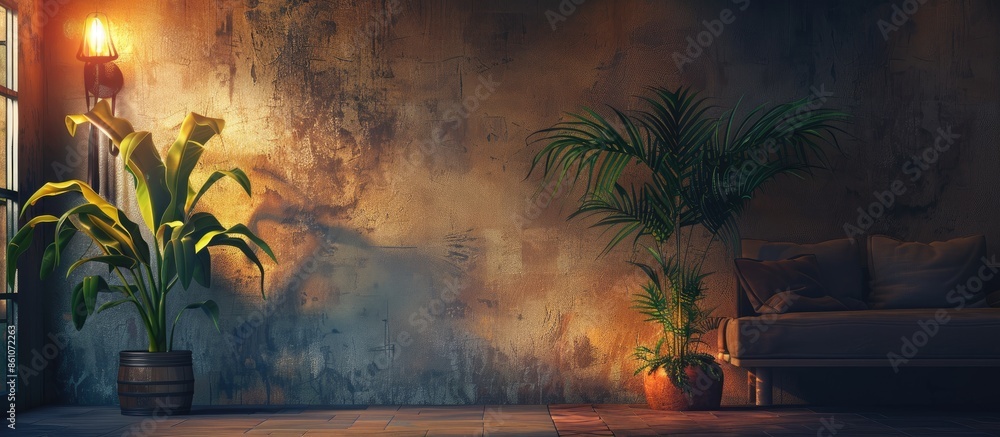 Aufkleber background seamless texture, interior. with copy space image. Place for adding text or design