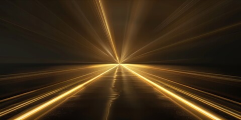 Gold Symmetrical Ray Lights