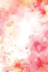 Abstract Watercolor Blurred Background Screen