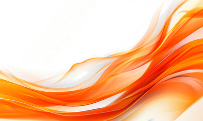 Fototapeta premium abstract orange wave