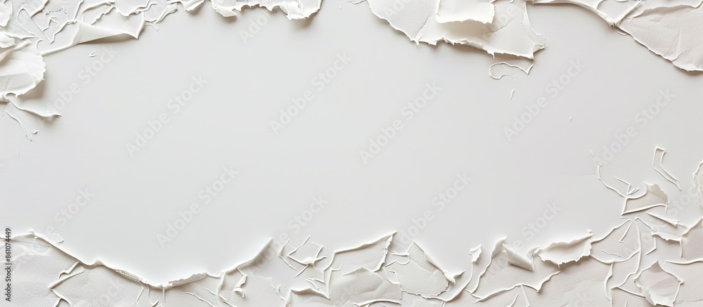 Fototapete white paper texture or background. copy space image. place for adding text or design