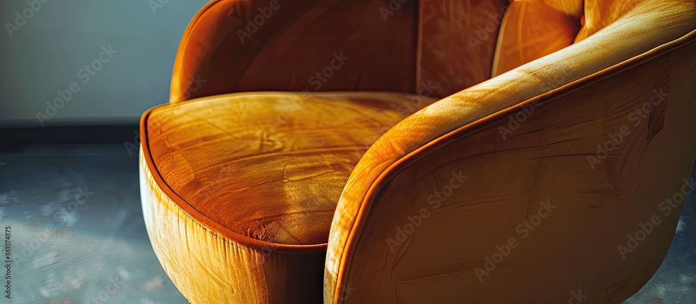 Aufkleber close up detail shot of a chair. with copy space image. place for adding text or design
