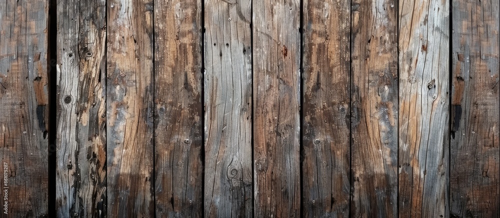 Poster Old wood texture and background. with copy space image. Place for adding text or design
