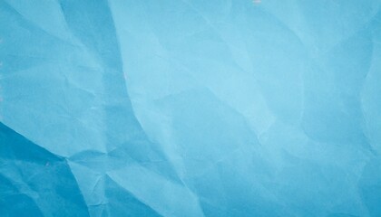 crumpled blue paper texture background