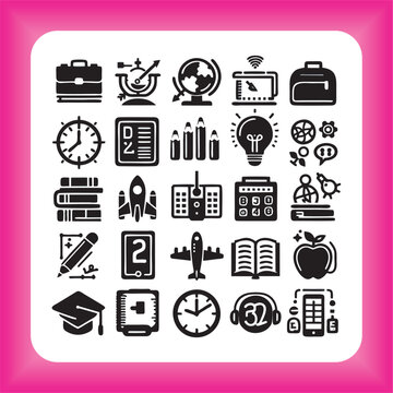 education icon collection