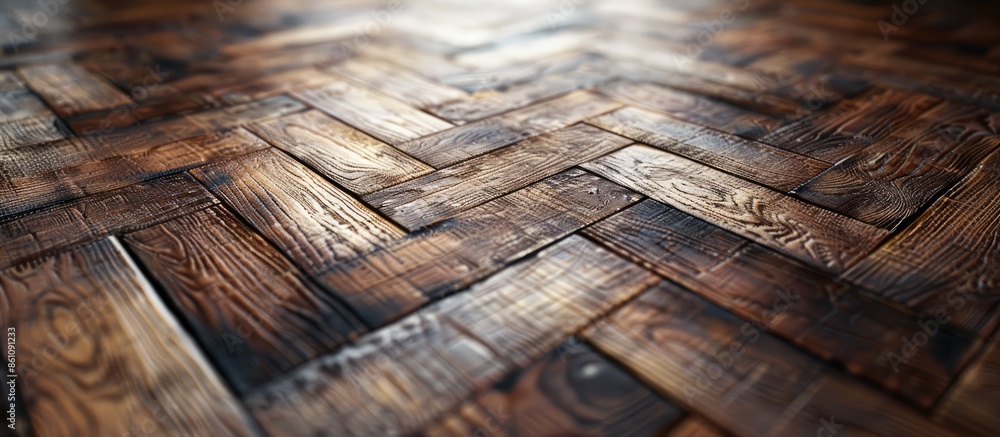 Poster parquet texture. copy space image. place for adding text and design
