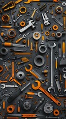 Tools of the Trade. Creative workspace concept