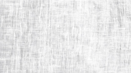 Seamless subtle white linen textile transparent background texture overlay. Abstract cloth fabric grayscale displacement, bump or height map. Simple panoramic banner wallpaper pattern