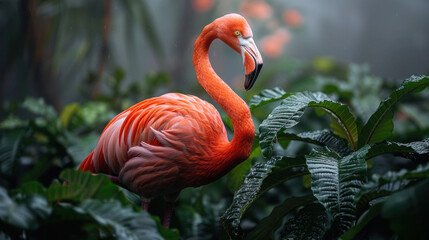 Fototapeta premium flamingo 