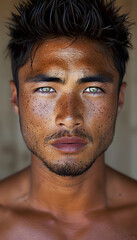 Fototapeta premium man model