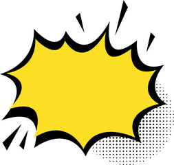 Cartoon Effect Shape Element