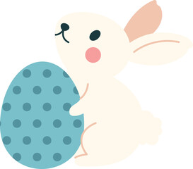 Cute Easter Egg Element