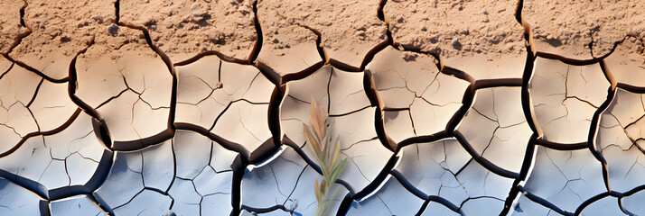 Capturing the Moment of Absorption: A Water Droplet Hydrating the Parched Ground