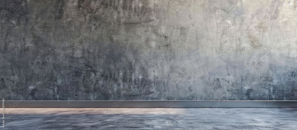 Poster polished bare concrete wall texture background. copy space image. place for adding text and design