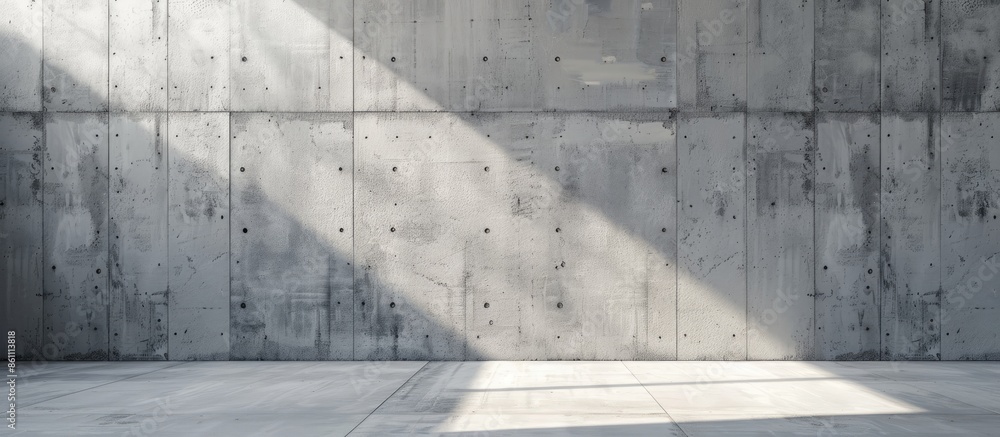 Aufkleber concrete wall interior style with symbol. copy space image. place for adding text and design