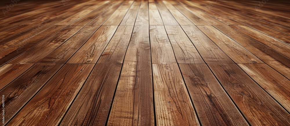 Poster wooden flooring. texture of wood floors. copy space image. place for adding text and design