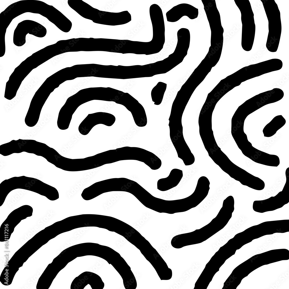 Poster brush abstract background element