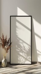 Serenity Scene with Modern Design Mockup Generative AI