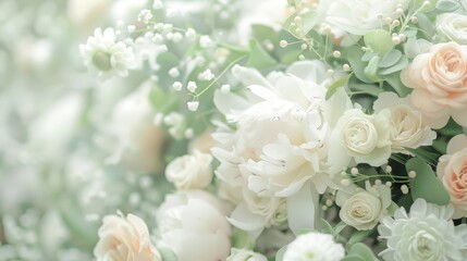 Obraz premium Elegant Floral Arrangement for Luxury Events Generative AI