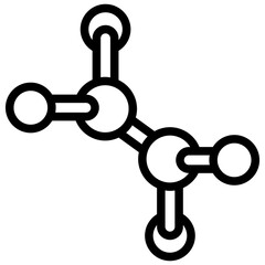 structure icon illustration design with outline