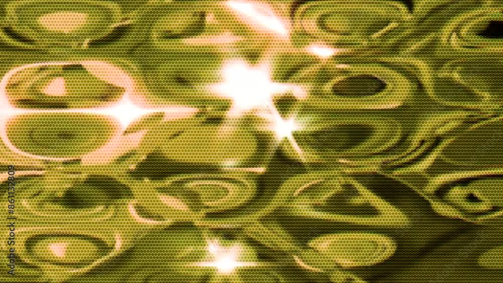 Poster motion background showing 3d animated moving liquid flowing ripple wave effect reflections