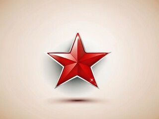 Fototapeta premium red star background