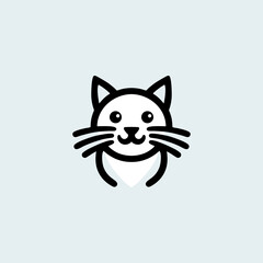 Outline Cat Logo