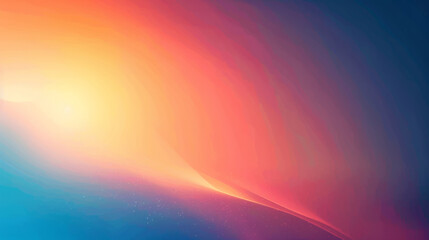 gradients texture as background in orange, yellow and blue, abstract lights and shapes, modern art wallpaper	