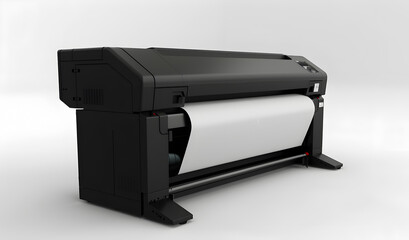 View of a Beautiful Electronic Black printer for printing