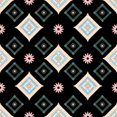 seamless pattern with flower