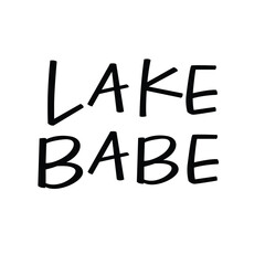 Lake babe