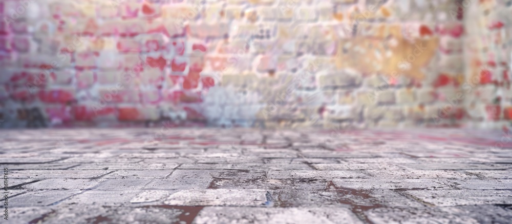 Poster defocus abstract background of the wall. copy space image. place for adding text and design