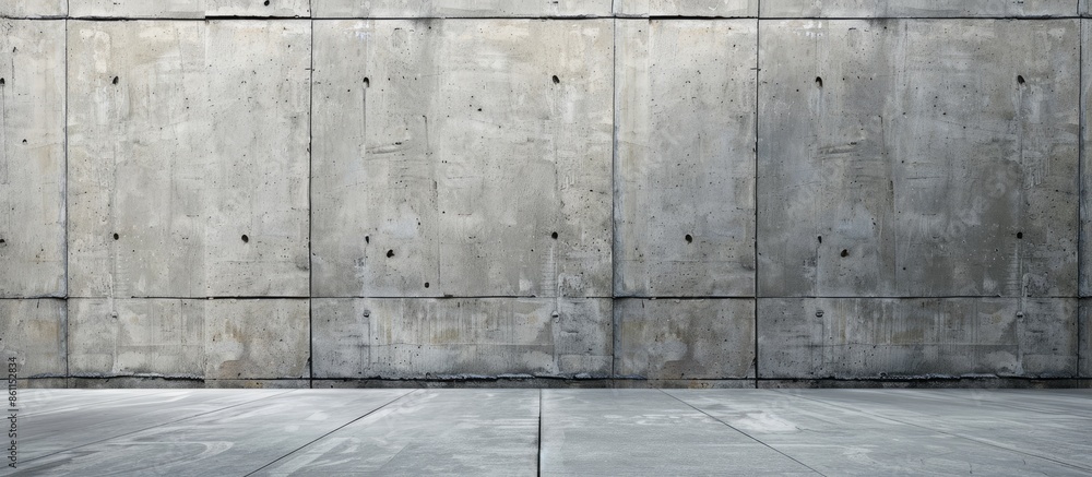 Poster cement wall. copy space image. place for adding text and design