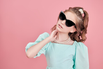 stylish elegant girl