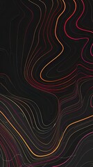 Obraz premium Wave light Dark Background