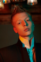 arrogant well-groomed guy