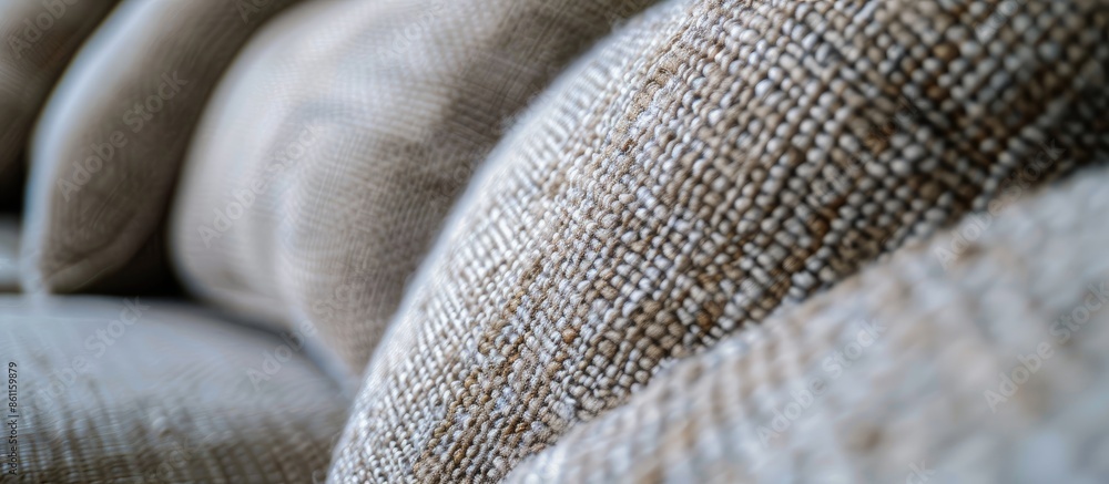 Poster furniture fabric texture background.textile industry background. copy space image. place for adding 