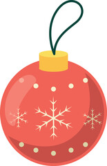 Christmas Light Ball Sticker