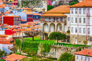Porto, Portugal old town houses