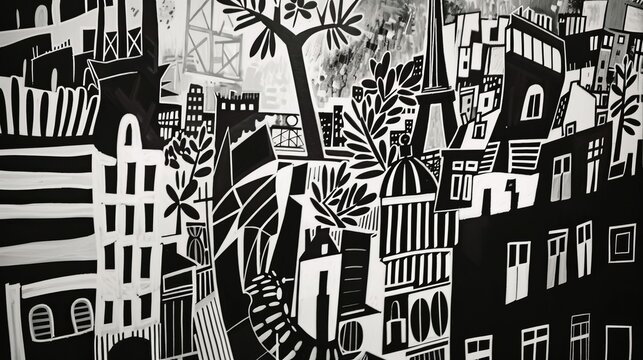 Paris in Black and White