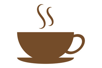 coffee cup icon vector isolated on white background. Coffee cup icon. Coffee vector icon. Tea